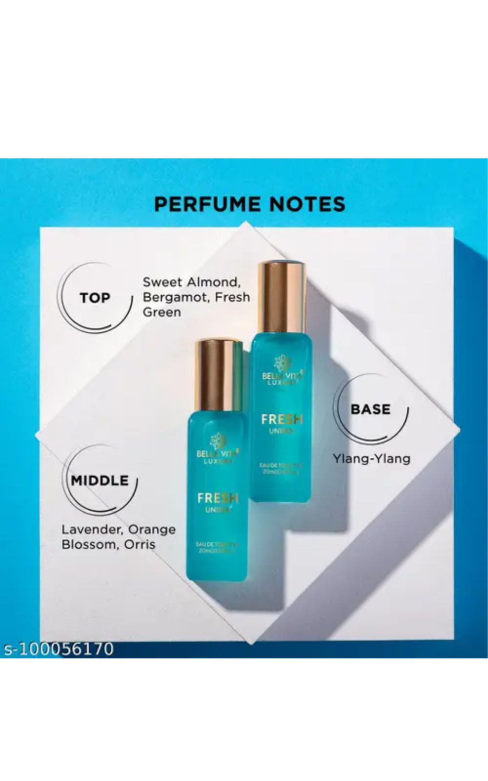 Bellavita Organic Unisex Perfume